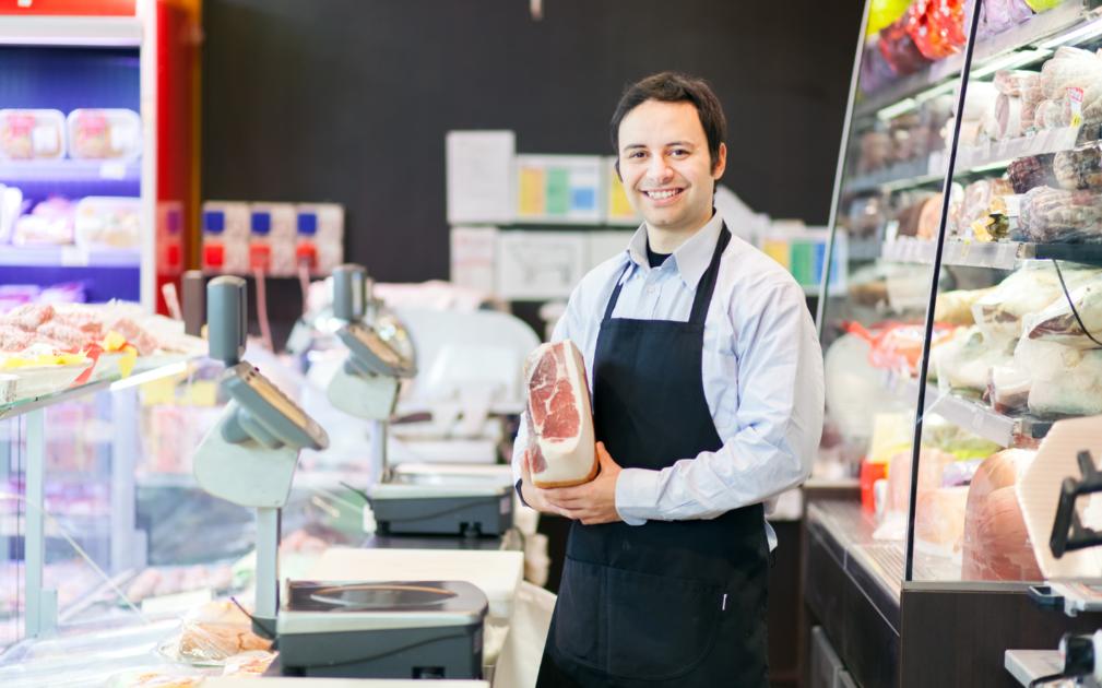 Vente de charcuterie